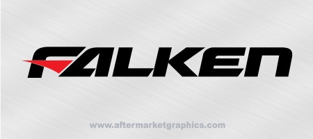 Falken Tires Decals - Pair (2 pieces)